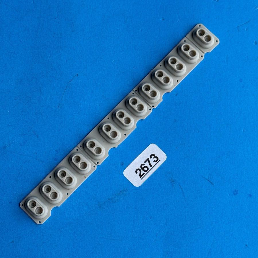 AKAI MPK Mini MK3 Midi Keyboard Part: 13-Key Conductive Pad Rubber Contact Strip
