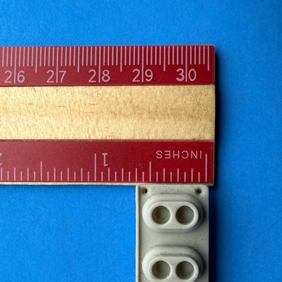 AKAI MPK Mini MK2 Midi Keyboard Part: 13-Key Conductive Pad Rubber Contact Strip