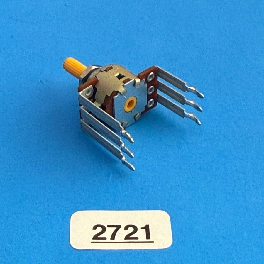 Peavey R6M Recording Monitor Part: Potentiometer 100KC Dual Gang 6-Pin Pot