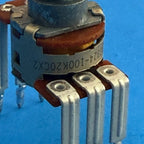 Peavey R6M Recording Monitor Part: Potentiometer 100KC Dual Gang 6-Pin Pot