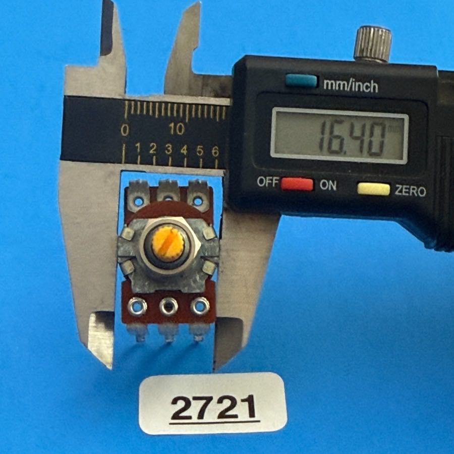 Peavey R6M Recording Monitor Part: Potentiometer 100KC Dual Gang 6-Pin Pot