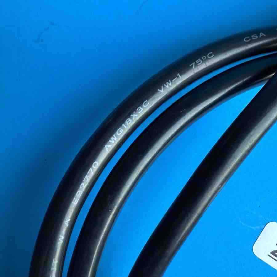 CRATE GX-15R Guitar Amplifier Part: 5ft. Power Cord Cable Plug Wire