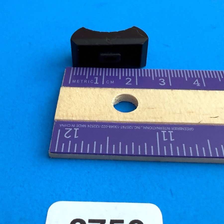 BEHRINGER Eurorack UB2222FX-PRO Mixer Part: Fader Slider Cover Black [2PCS]