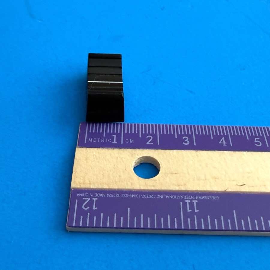 BEHRINGER Eurorack UB2222FX-PRO Mixer Part: Fader Slider Cover Black [2PCS]