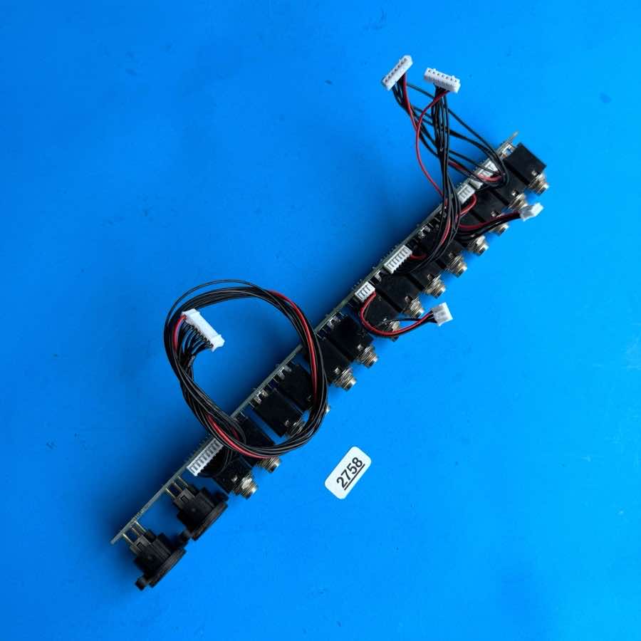 BEHRINGER Eurorack UB2222FX-PRO Part: Main Outputs XLR Channel Inserts Board