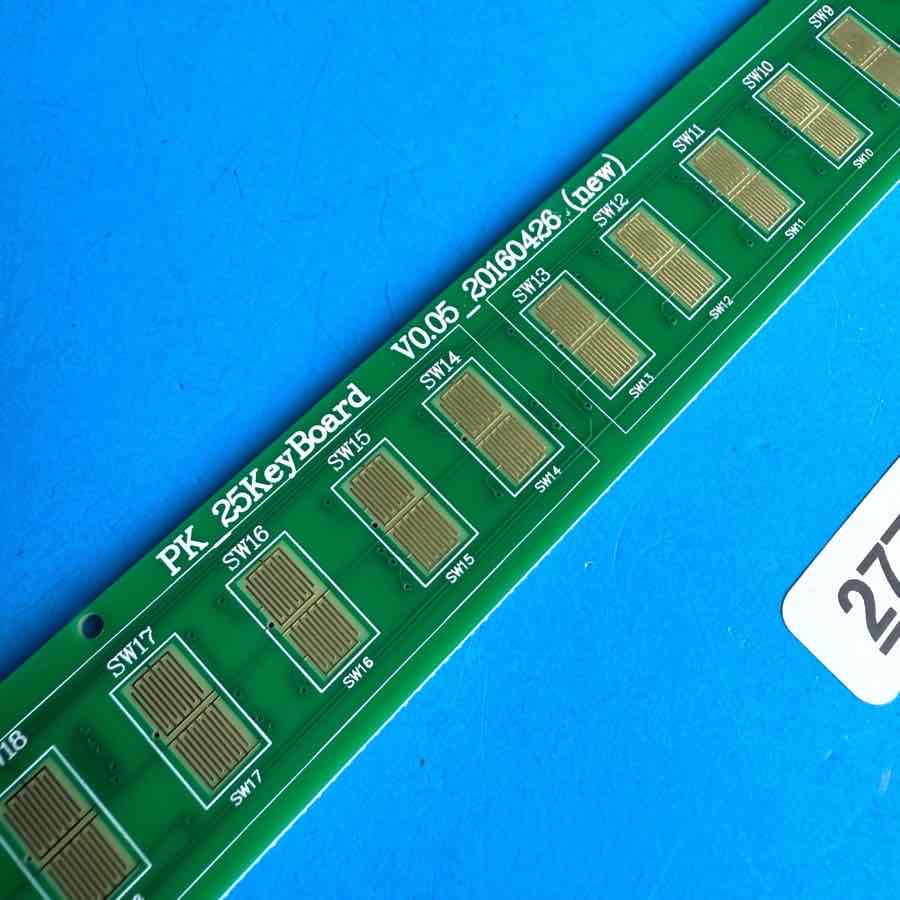 ARTURIA MINILAB MKII MIDI Keyboard Part: Key Contact PCB Circuit Board