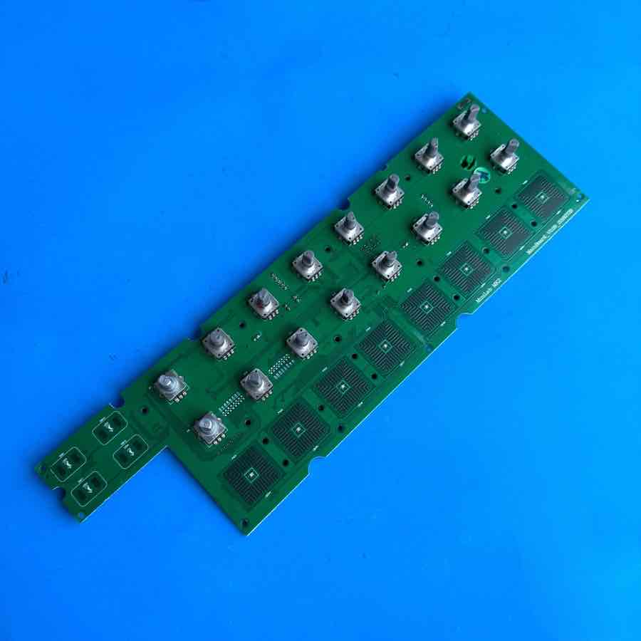 ARTURIA MINILAB MKII MIDI Keyboard Part: Encoder Pots Volume Pad Control PCB