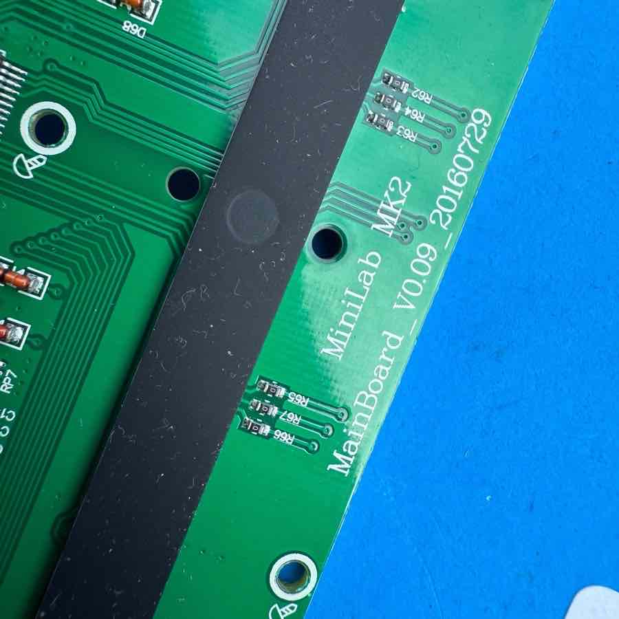 ARTURIA MINILAB MKII MIDI Keyboard Part: Encoder Pots Volume Pad Control PCB