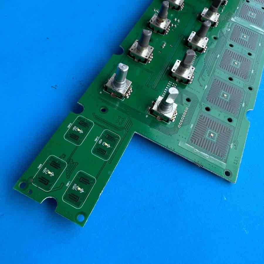 ARTURIA MINILAB MKII MIDI Keyboard Part: Encoder Pots Volume Pad Control PCB