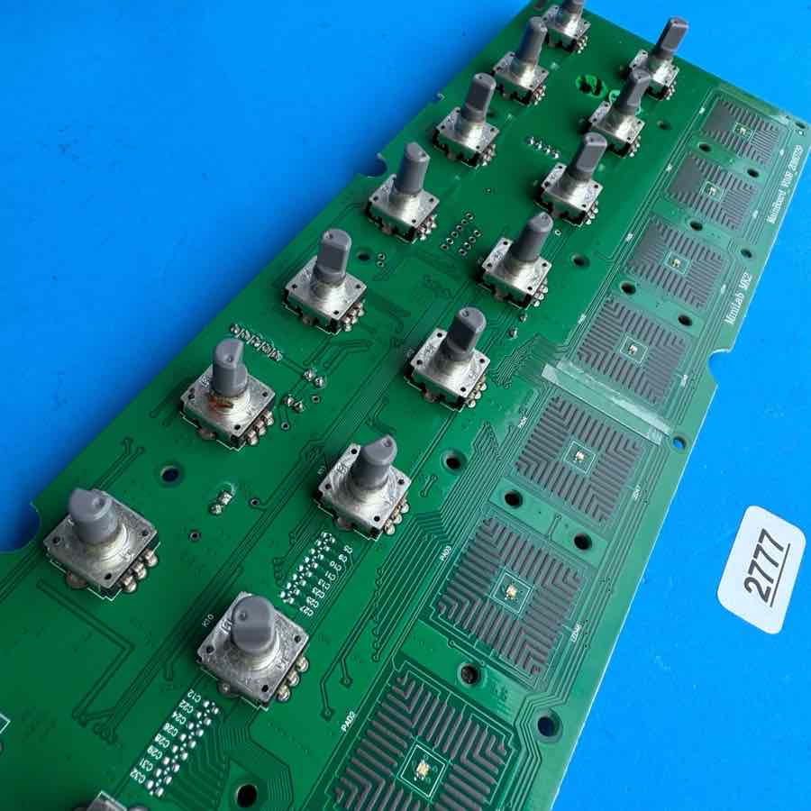 ARTURIA MINILAB MKII MIDI Keyboard Part: Encoder Pots Volume Pad Control PCB