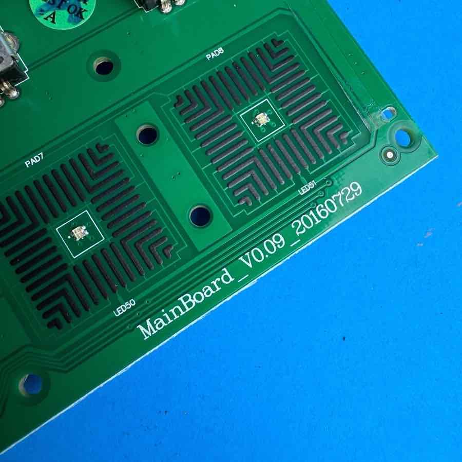 ARTURIA MINILAB MKII MIDI Keyboard Part: Encoder Pots Volume Pad Control PCB