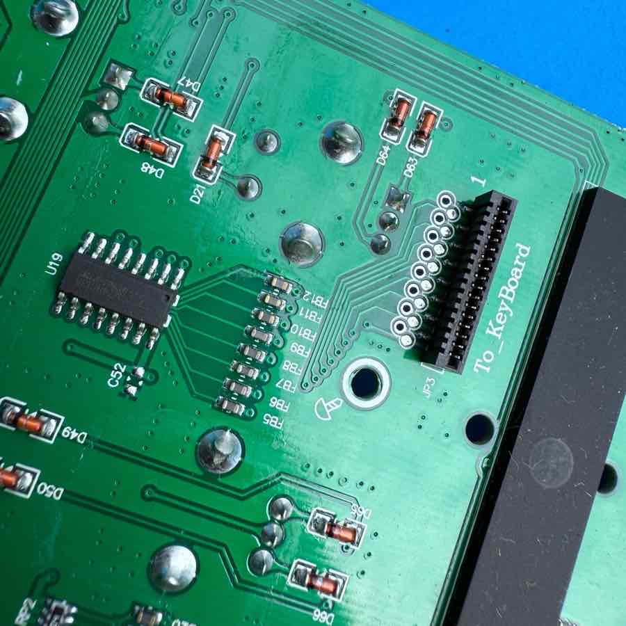 ARTURIA MINILAB MKII MIDI Keyboard Part: Encoder Pots Volume Pad Control PCB