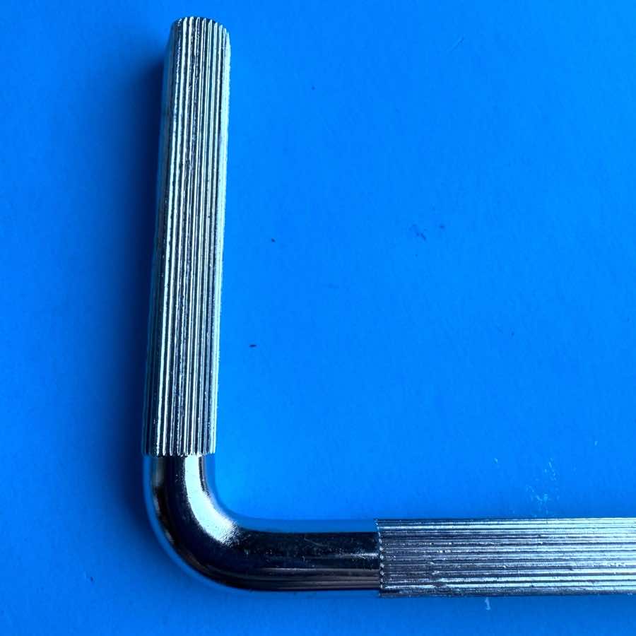 SIMMONS SD5XP Electronic Drum Part: L-Rod Arm Bar Mounting Hardware [4.5"x3.5"]