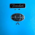 Fender G-DEC Junior Guitar Amplifier Part: Metal Badge Emblem Logo Set w/Screws