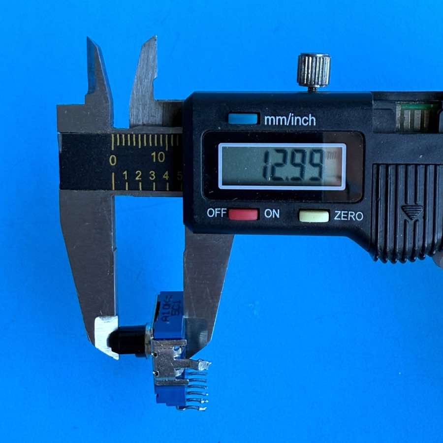 SIMMONS SD5XP Electronic Drum Part: Volume Knob 7-Pin 10KA Potentiometer