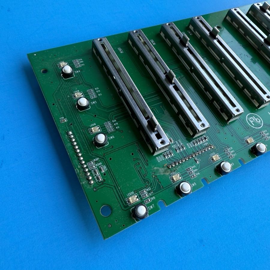M-AUDIO AXIOM AIR 49 Keyboard MIDI Controller Part: Fader Slider PCB Board