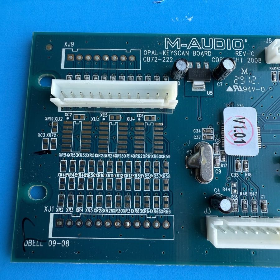 M-AUDIO AXIOM AIR 49 Keyboard MIDI Controller Part: KEYSCAN Board PCB