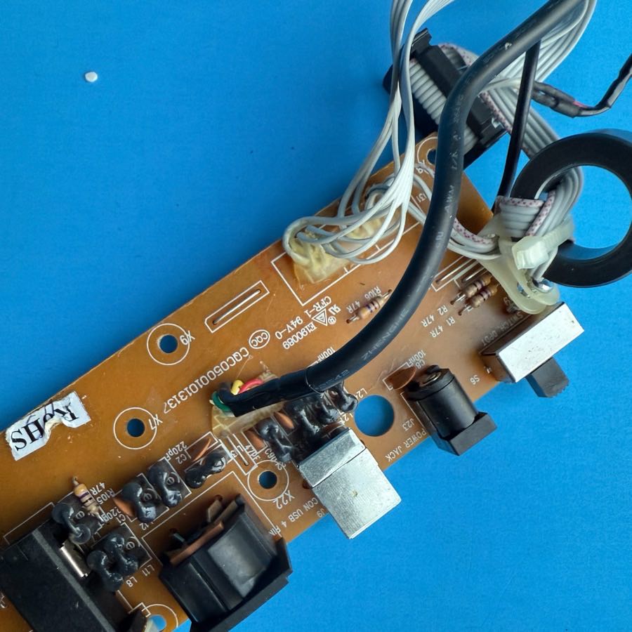 M-AUDIO KeyStudio 49i MIDI Keyboard Part: Main AC Power USB Input Socket Board