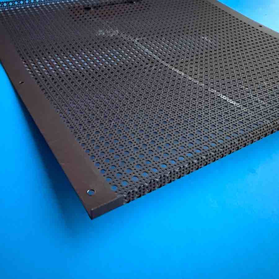 CRATE CA30D Guitar Amplifier Part: Metal Speaker Cover Grille w/Emblem Logo