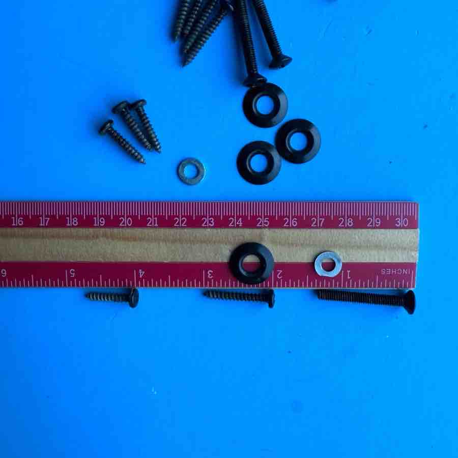 CRATE CA30D Guitar Amplifier Part: Random Cabinet Screws Washers