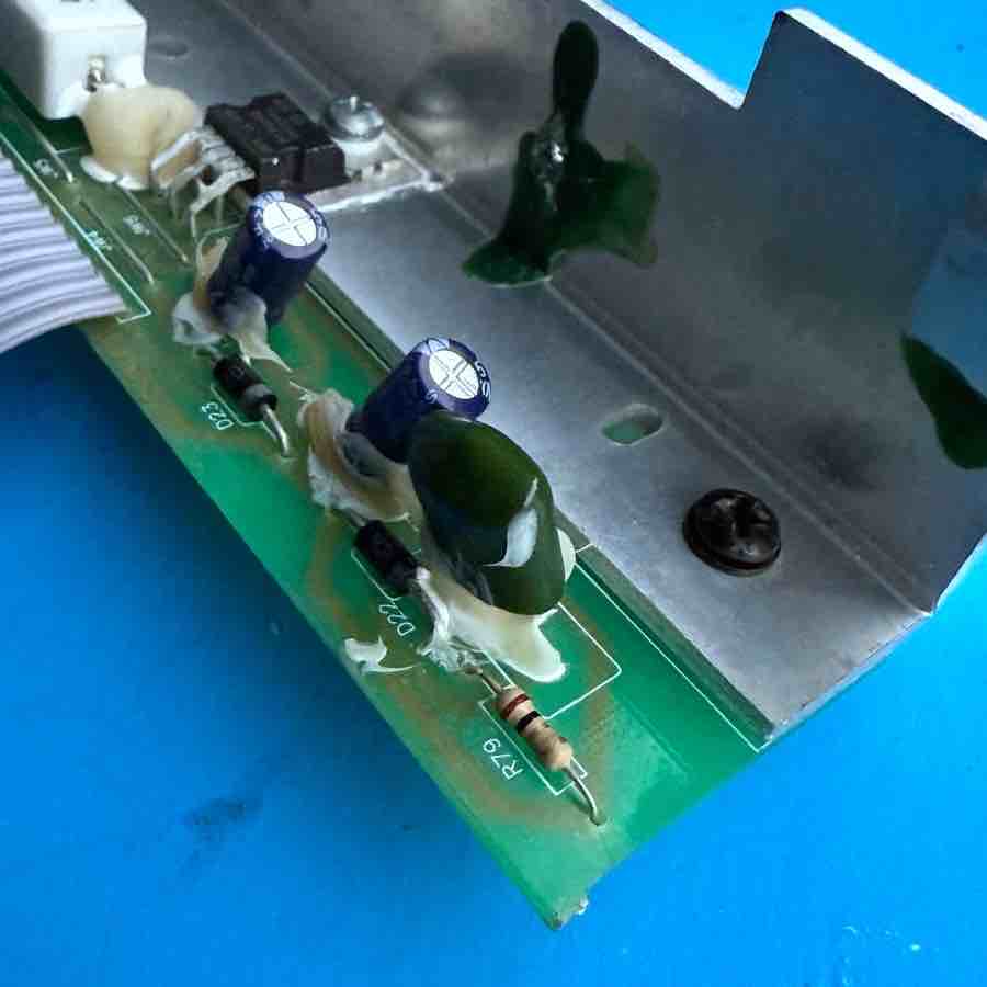 CRATE CA30D Guitar Amplifier Part: Drive Processor PCB Circuit Board