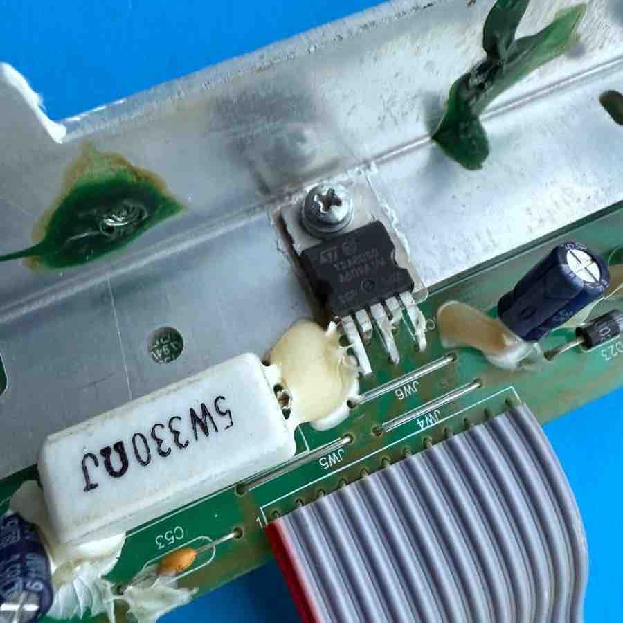 CRATE CA30D Guitar Amplifier Part: Drive Processor PCB Circuit Board