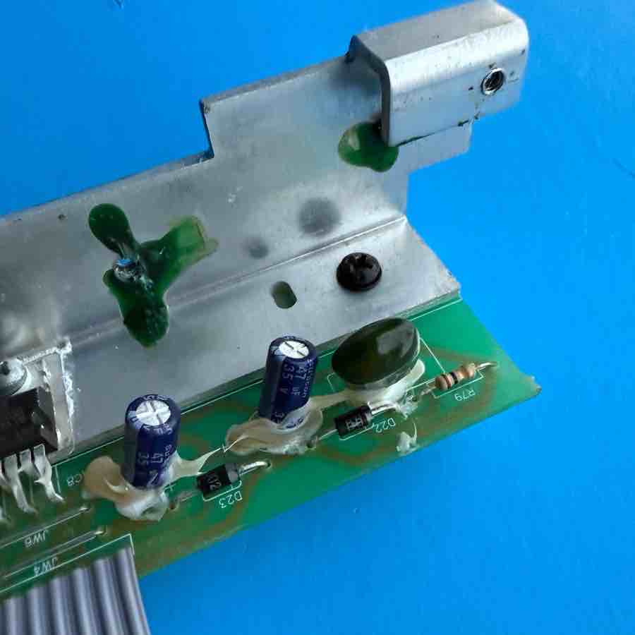 CRATE CA30D Guitar Amplifier Part: Drive Processor PCB Circuit Board