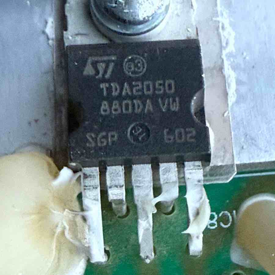 CRATE CA30D Guitar Amplifier Part: Drive Processor PCB Circuit Board