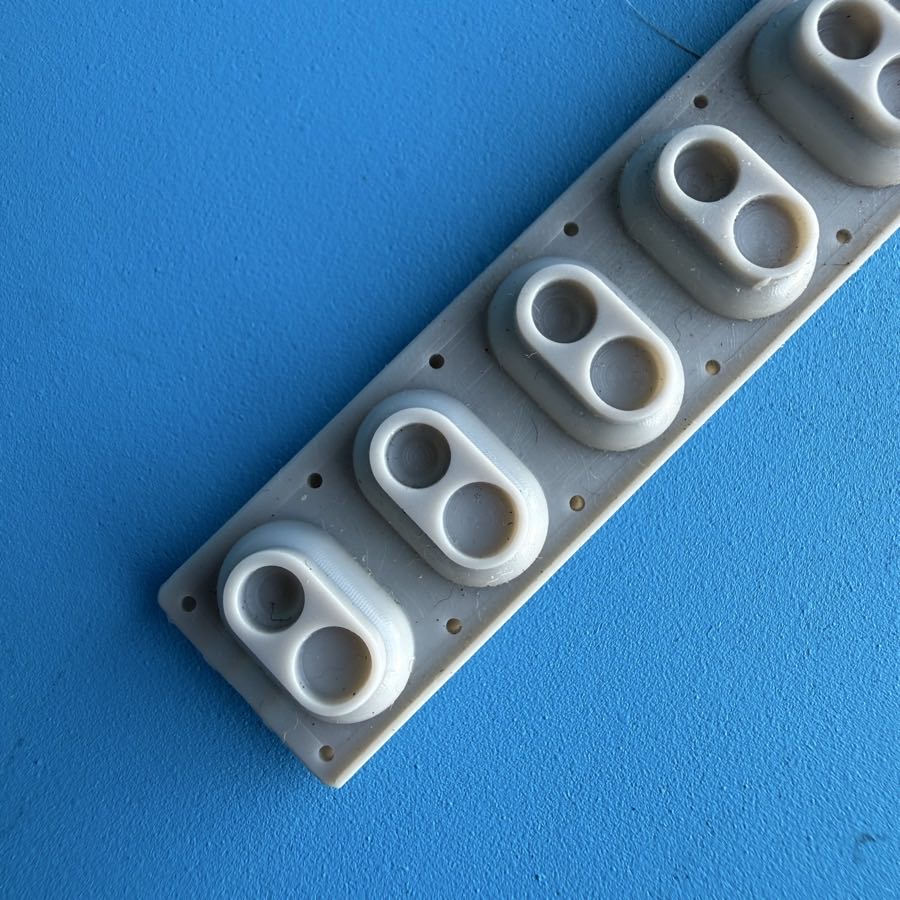 M-AUDIO Axiom AIR Mini 32 Keyboard Part: 8-Key Conductive Pad Contact Strip