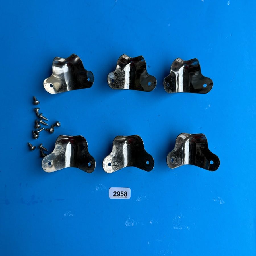 FENDER Frontman 15G (PR495) Guitar Amp Part: Cabinet Corner w/Screw [6PCS] (V1)
