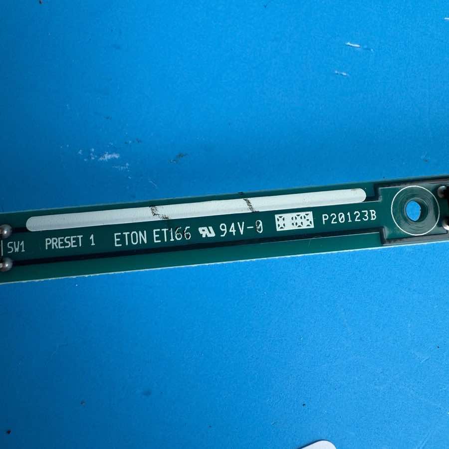BEHRINGER FS114 FootSwitch Amplifier Part: Micro Switch PCB Circuit Board
