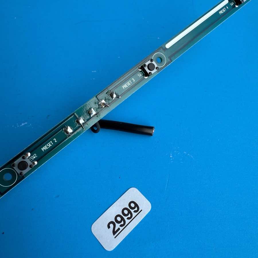 BEHRINGER FS114 FootSwitch Amplifier Part: Micro Switch PCB Circuit Board