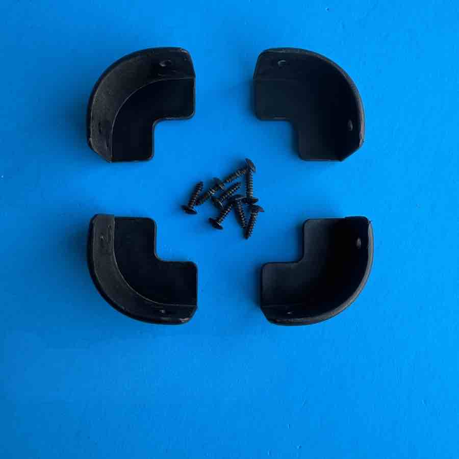 CRATE GX-15 Guitar Amplifier Part: Rear Corner Protector w/ Screws [4PCS]