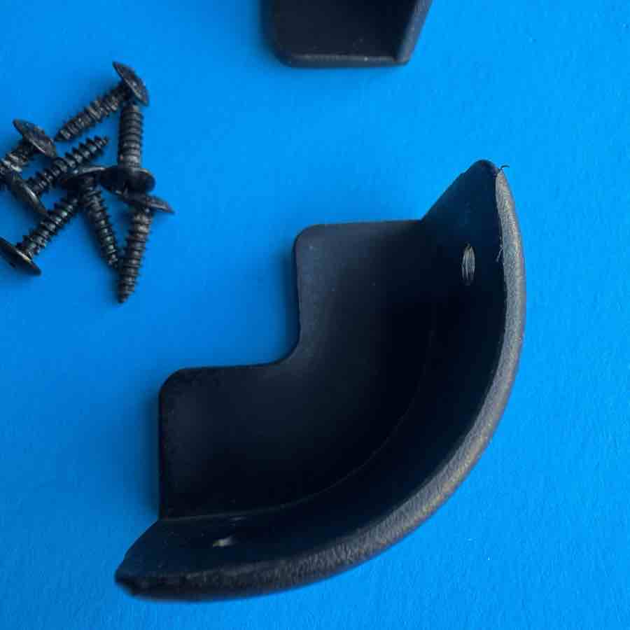 CRATE GX-15 Guitar Amplifier Part: Rear Corner Protector w/ Screws [4PCS]