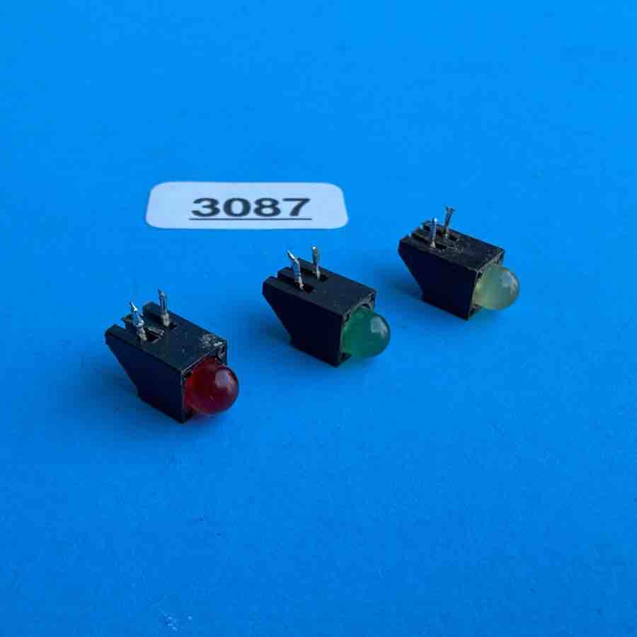 CRATE XT120R Guitar Amplifier Parts: LED Light Green Yellow Red [3PCS]