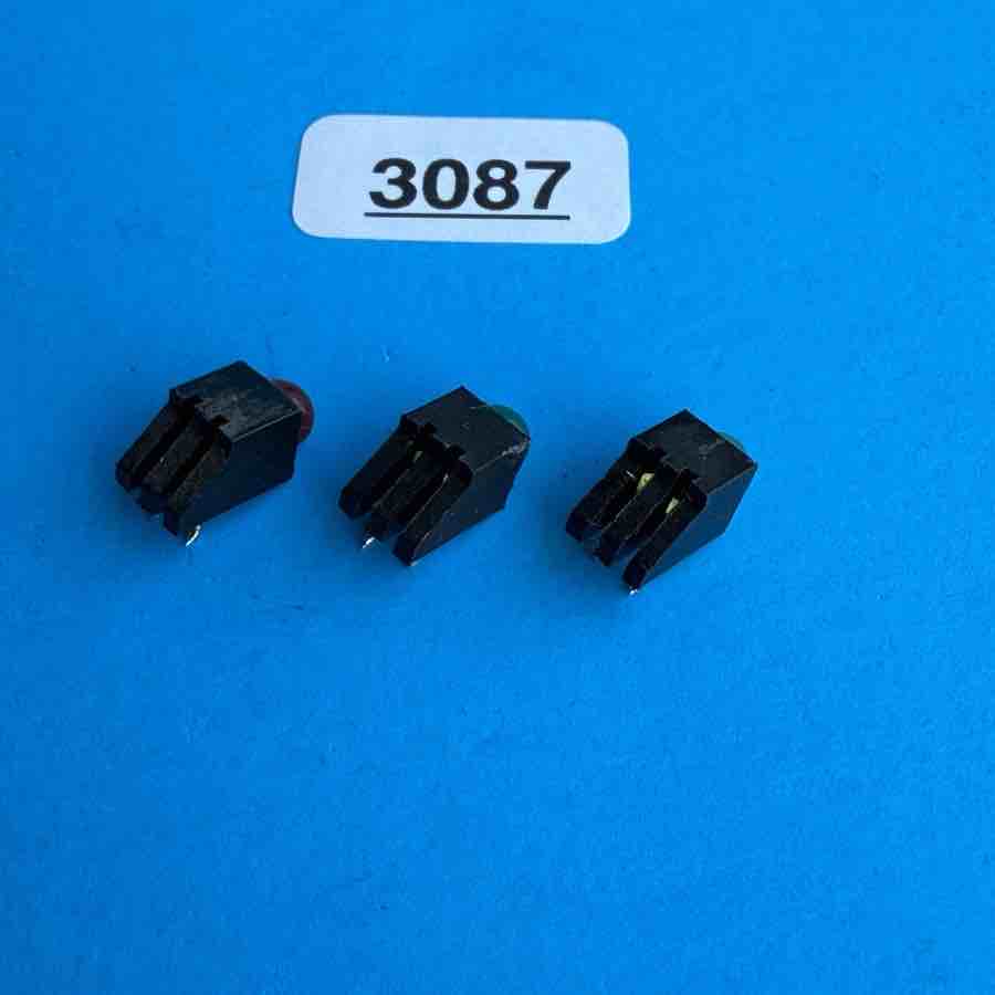CRATE XT120R Guitar Amplifier Parts: LED Light Green Yellow Red [3PCS]
