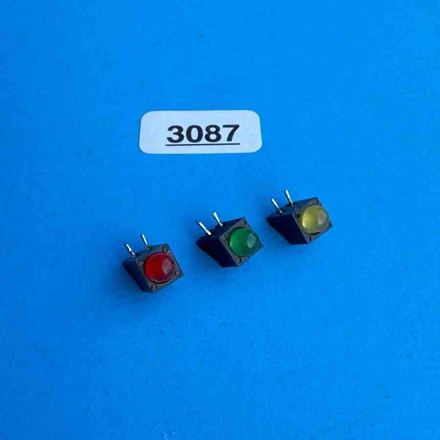 CRATE XT120R Guitar Amplifier Parts: LED Light Green Yellow Red [3PCS]