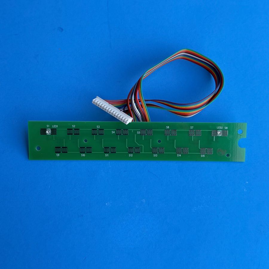 M-AUDIO Axiom 49 MIDI Keyboard Part: Function Buttons PCB Contact Board