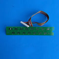 M-AUDIO Axiom 49 MIDI Keyboard Part: Function Buttons PCB Contact Board