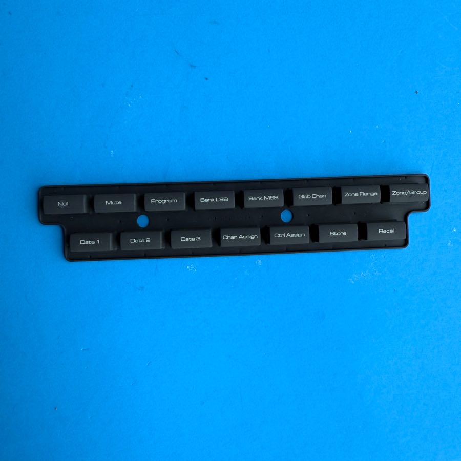 M-AUDIO Axiom 49 MIDI Controller Keyboard Part: Function Button Rubber Pad
