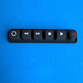 M-AUDIO Axiom 25 49 MIDI Keyboard Part: Transport Button Conductive Rubber Pad