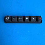 M-AUDIO Axiom 25 49 MIDI Keyboard Part: Transport Button Conductive Rubber Pad