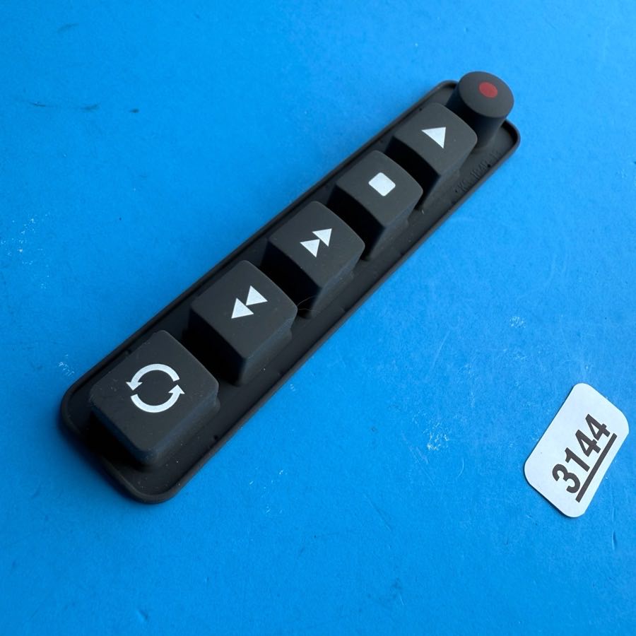 M-AUDIO Axiom 25 49 MIDI Keyboard Part: Transport Button Conductive Rubber Pad
