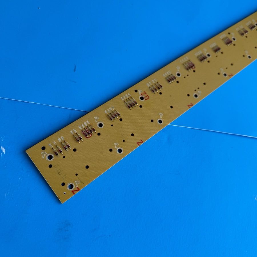 M-AUDIO Axiom 49 MIDI Controller Keyboard Part: Keys Contact Pad Circuit Board