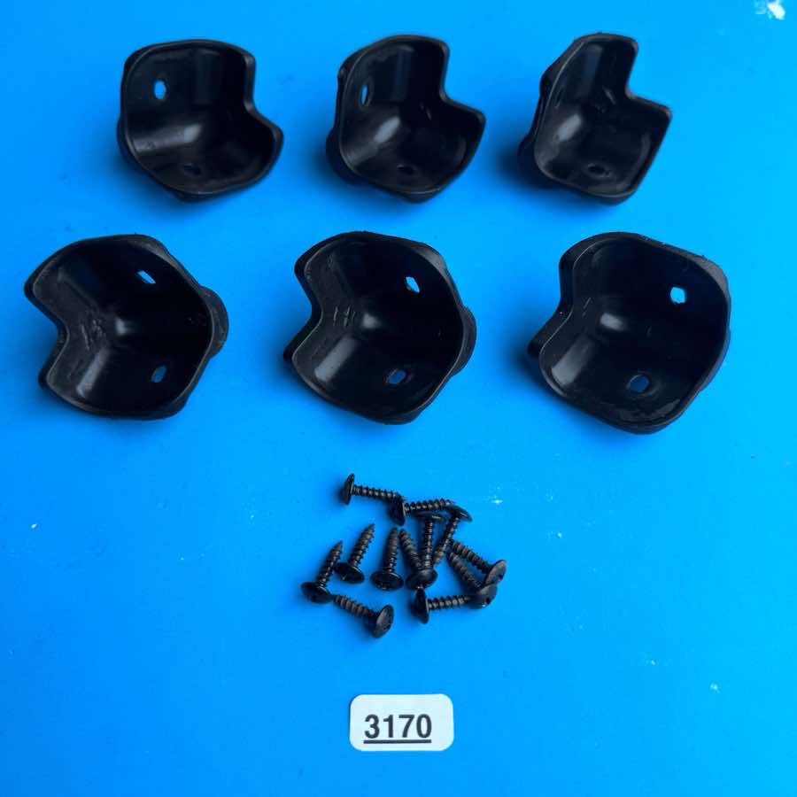 Line 6 Spider III 15 Amplifier Part: Corner Protector w/Screws [6 Pieces]