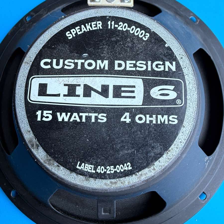 Line 6 Spider III IV 15 Amplifier Part: [11-20-0003] 8" Speaker 15W 4Ohms [V2]