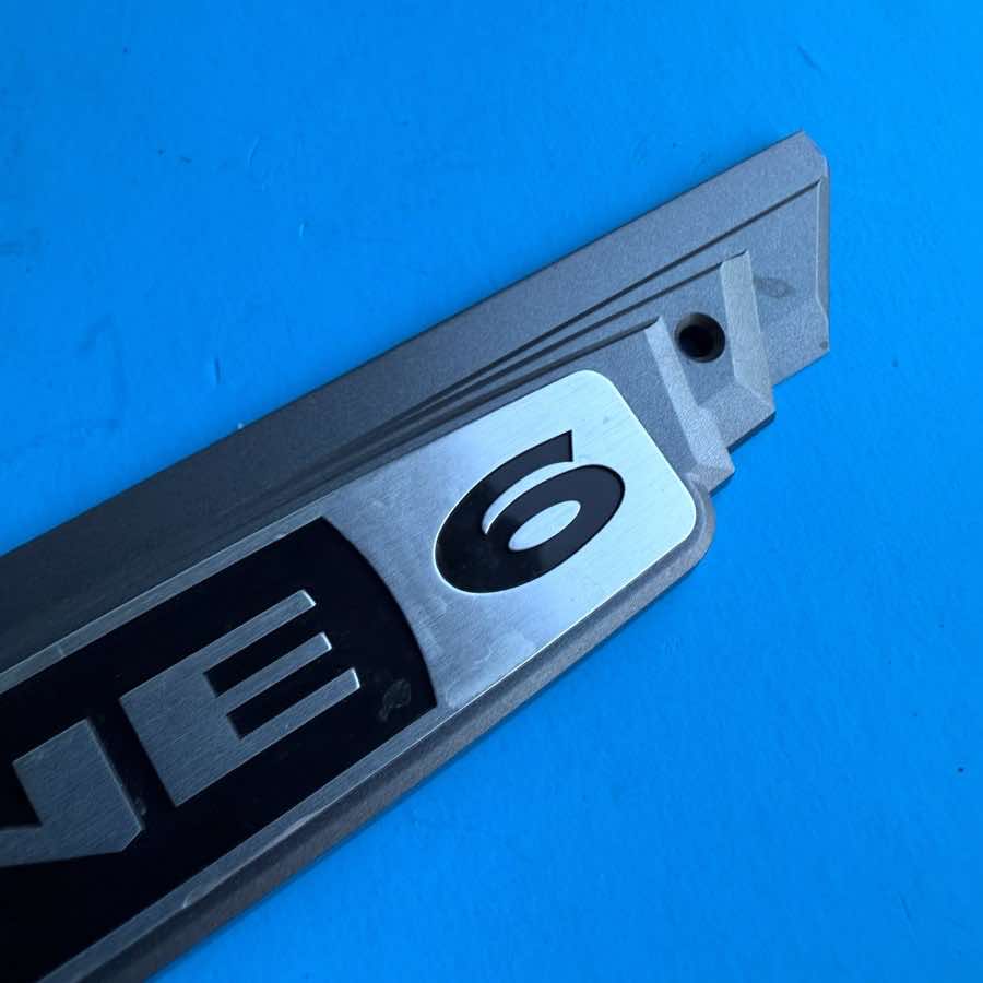 Line 6 Spider III 15 Amplifier Part: Front Logo Emblem Badge Sign w/Screws