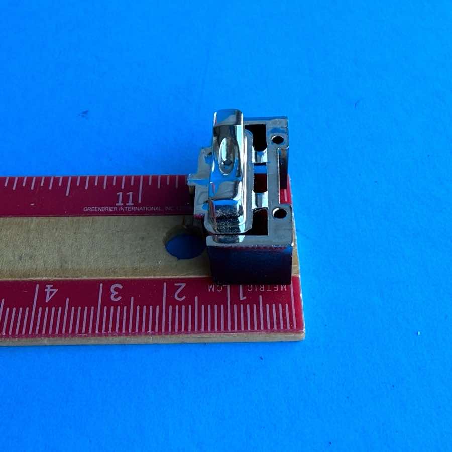 Williams Legato Digital Piano Keyboard Part: Chrome Push Button Cover Cap