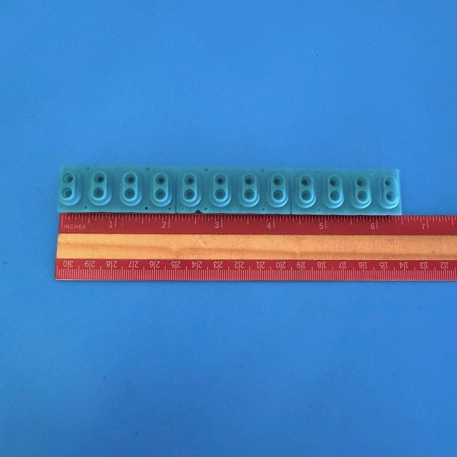 AKAI MPK 25 Midi Controller Keyboard Part: 12-Key Conductive Pad Contact Strip