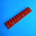 YAMAHA PSR-500 Keyboard Part: 12-Key Conductive Contact Rubber Pad Strip